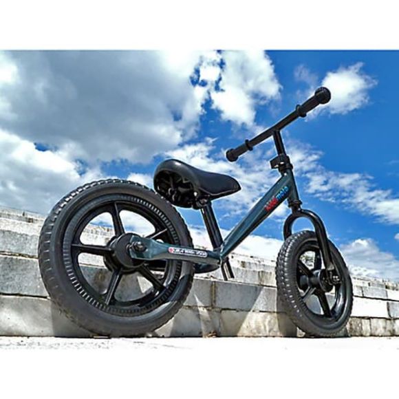 Kiddimoto Ποδήλατο ισορροπίας SUPER JUNIOR black στο Bebe Maison