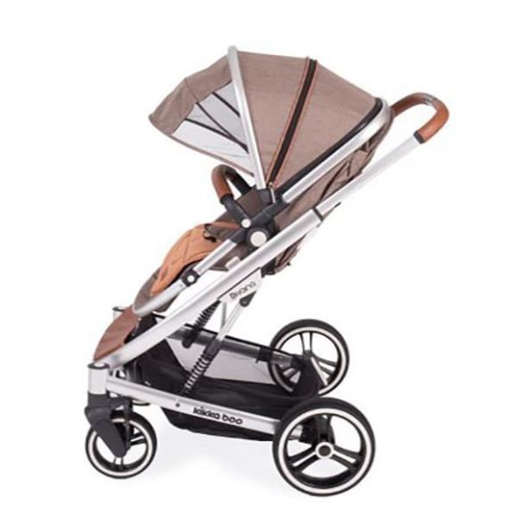 Πολυκαρότσι Kikka boo 2 σε 1 Divaina Dark Beige Melange στο Bebe Maison