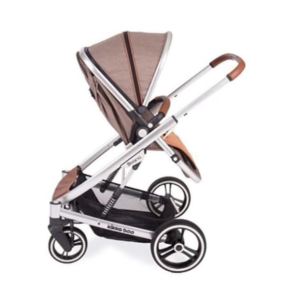 Πολυκαρότσι Kikka boo 2 σε 1 Divaina Dark Beige Melange στο Bebe Maison