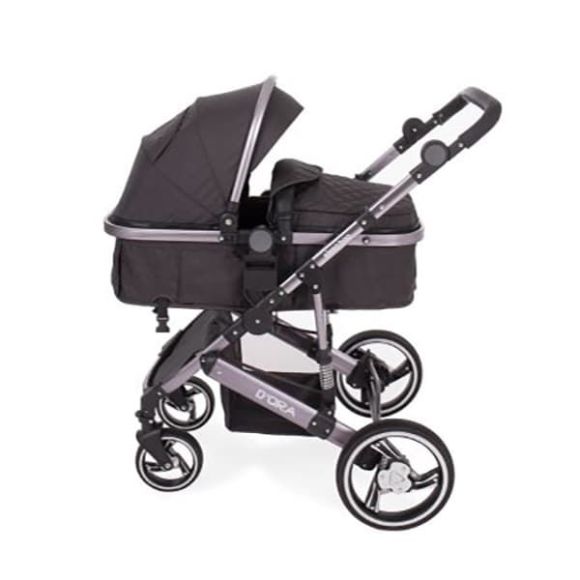 Πολυκαρότσι Kikka Boo 2 σε 1 Dora Dark Grey στο Bebe Maison