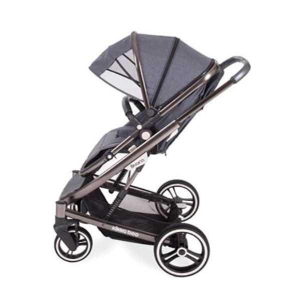 Πολυκαρότσι Kikka boo 2 σε 1 Divaina Dark Grey Melange στο Bebe Maison