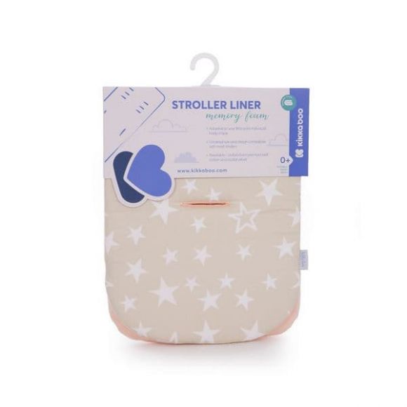 Κάλυμμα καροτσιού Kikka Boo Memory foam Stars στο Bebe Maison