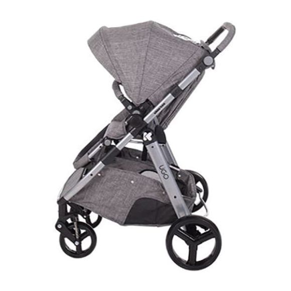 Πολυκαρότσι 3 σε 1 Kikka Boo Ugo Dark Grey Melange στο Bebe Maison