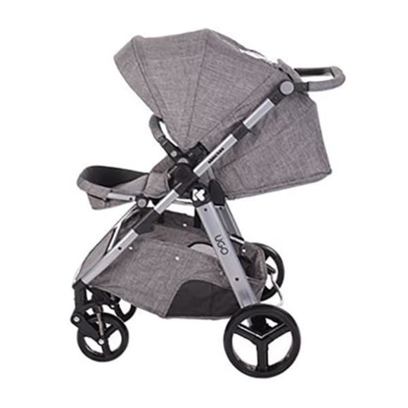 Πολυκαρότσι 3 σε 1 Kikka Boo Ugo Dark Grey Melange στο Bebe Maison