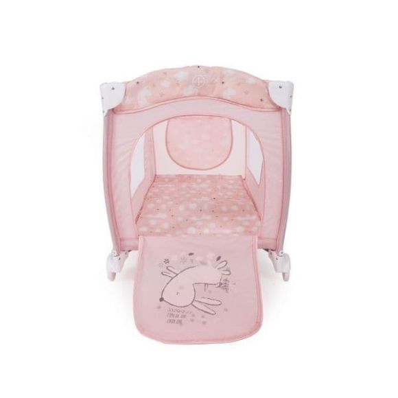 Παρκοκρέβατο 2 ορόφων Kikka Boo Dolce Sonno Pink Rabbits στο Bebe Maison