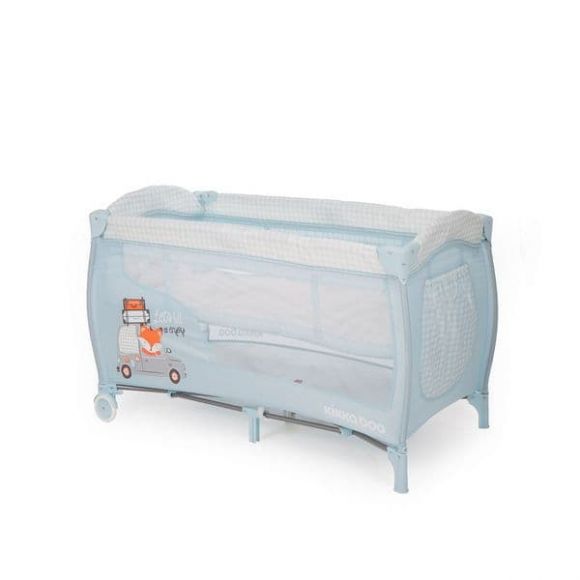 Παρκοκρέβατο 2 ορόφων Kikka Boo Dolce Sonno Blue Foxy στο Bebe Maison