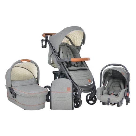 Πολυκαρότσι Bebe Stars Malibu 3 σε 1 Grey 310-186 στο Bebe Maison