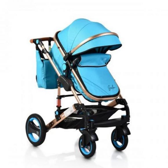 Πολυκαρότσι Cangaroo Gala  2 σε 1 Turquoise στο Bebe Maison