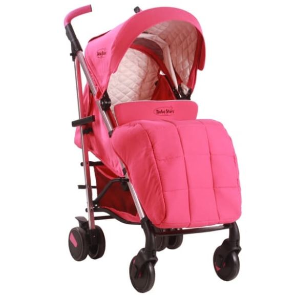 Βρεφικό καρότσι Bebe Stars Mito Pink 182-185 στο Bebe Maison