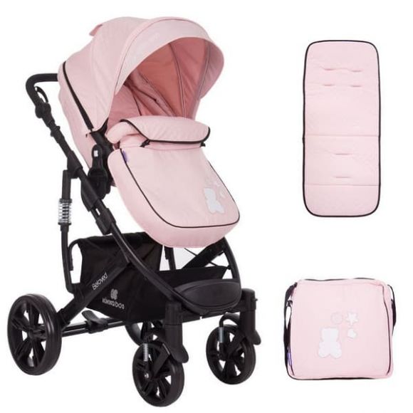 Πολυκαρότσι 2 σε 1 Kikka Boo Beloved Light Pink στο Bebe Maison