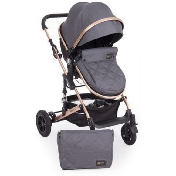 Πολυκαρότσι 2 σε 1 Kikka Boo Amaia Black (Dark Grey) στο Bebe Maison