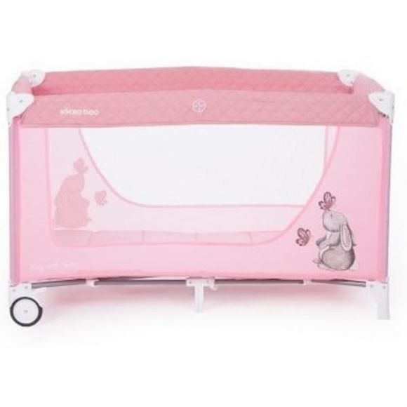 Διώροφο παρκοκρέβατο Kikka Boo Day & Night Pink Rabbit στο Bebe Maison