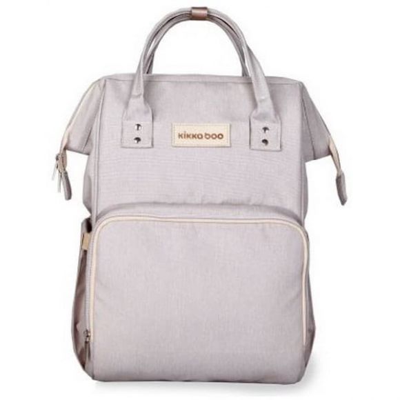 Τσάντα αλλαξιέρα/ σακίδιο πλάτης Kikka Boo Siena light grey στο Bebe Maison