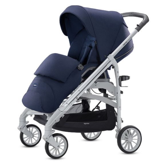 Πολυκαρότσι Inglesina Trilogy System Duo Sailor Blue σκελετός silver/white στο Bebe Maison