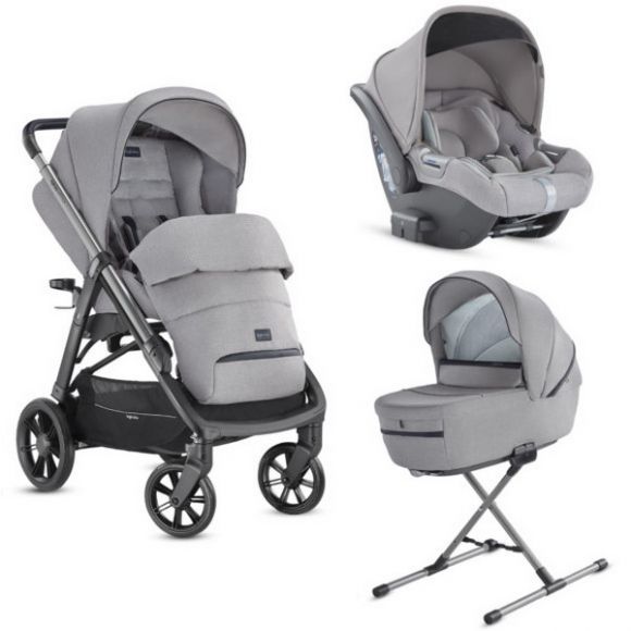 Πολυκαρότσι Inglesina Aptica Quattro Silk Grey στο Bebe Maison