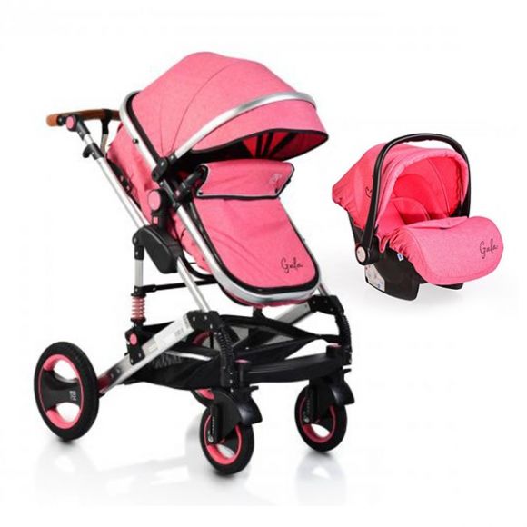 Πολυκαρότσι Cangaroo 3 σε 1 Gala Coral Leather στο Bebe Maison