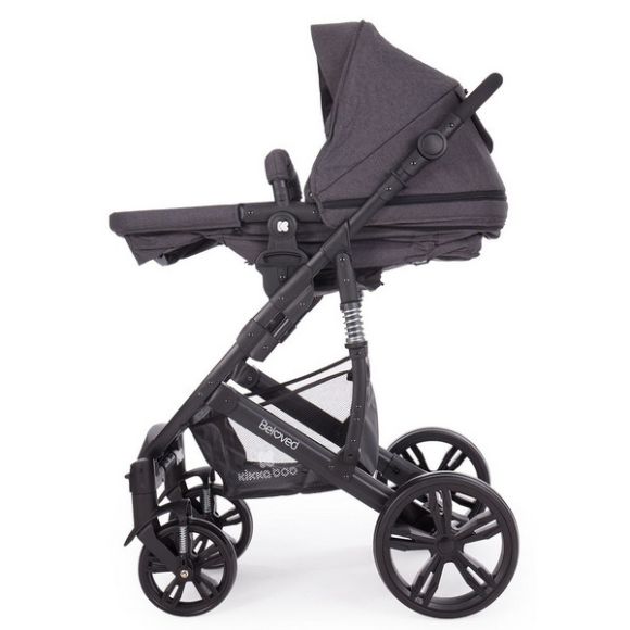 Polycarca 2 in 1 Kikka Boo Beloved Dark Gray στο Bebe Maison