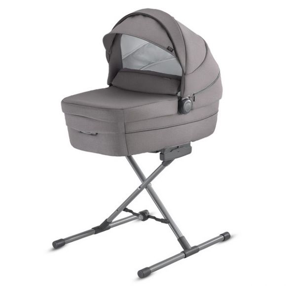 Πολυκαρότσι Inglesina Trilogy System Quattro Stone Grey σκελετός silver/white στο Bebe Maison