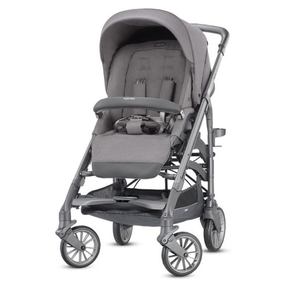 Πολυκαρότσι Inglesina Trilogy System Quattro Stone Grey σκελετός City titanium/slate στο Bebe Maison