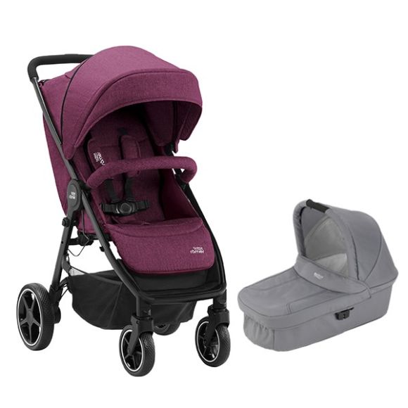 Πολυκαρότσι Britax Romer B-Agile M Cherry Wine 2 σε 1 στο Bebe Maison