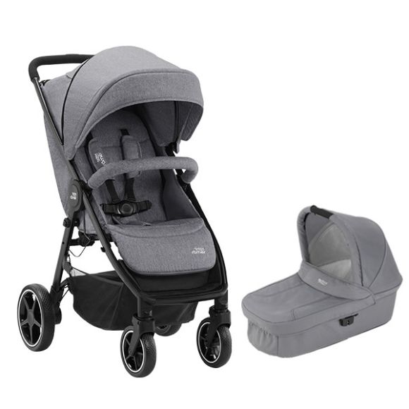 Πολυκαρότσι Britax Romer B-Agile M Elephant Grey 2 σε 1 στο Bebe Maison