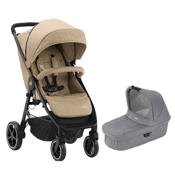 Πολυκαρότσι Britax Romer B-Agile M  Linen Beige 2 σε 1 στο Bebe Maison