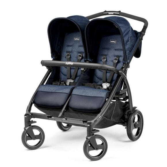 Καρότσι διδύμων Peg Perego Book For Two Indigo στο Bebe Maison