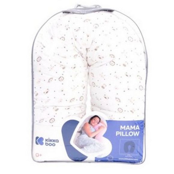 Μαξιλάρι εγκυμοσύνης/θηλασμού  Kikka Boo Mama jersey pillow Monkey Beige στο Bebe Maison