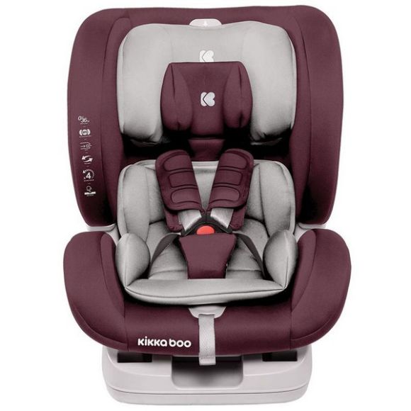 Κάθισμα αυτοκινήτου Kikka Boo 4 in 1 Raspberry 2020 0-36 κιλά στο Bebe Maison