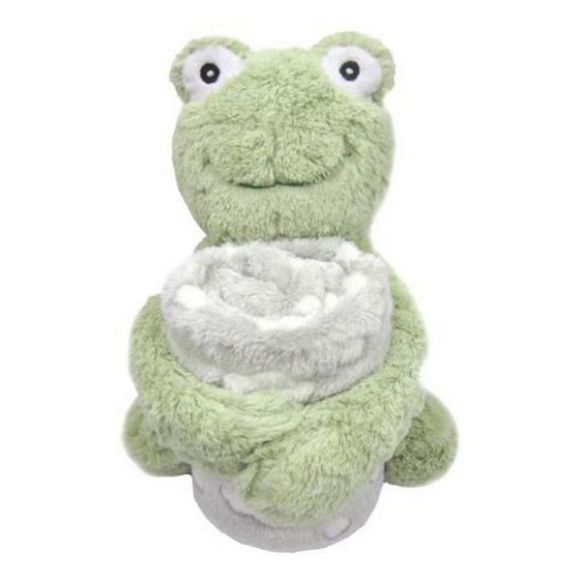 Κουβέρτα fleece αγκαλιάς Kikka Boo Set Toy and Blanket Froggy στο Bebe Maison