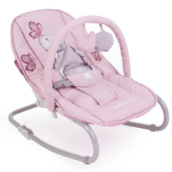 Ρηλάξ μωρού Kikka Boo Foliage Pink Rabbits στο Bebe Maison