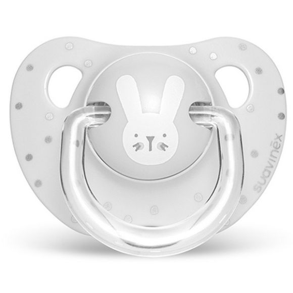 Anatomical Silicone Pacific Suavinex Evo Hygge Rabbit Gray 0-6M στο Bebe Maison