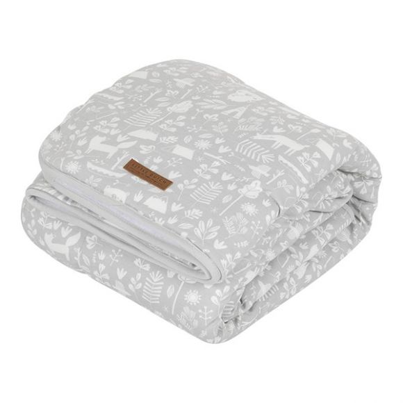 Κουβέρτα Little Dutch Adventure Grey 110x140 στο Bebe Maison