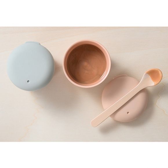 Bamboo στεγανό φαγητοδοχείο μικρό Ekobo 225ml ροζ στο Bebe Maison