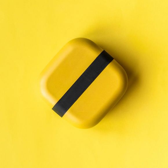 Bamboo δοχείο φαγητού Ekobo Bento κίτρινο στο Bebe Maison