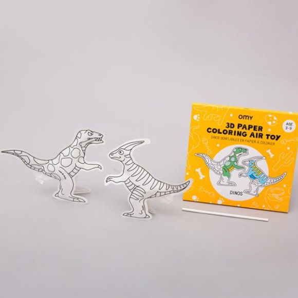 Φουσκωτό παιχνίδι ζωγραφικής OMY Δεινόσαυροι στο Bebe Maison