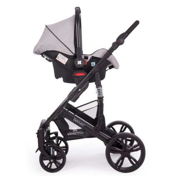 Πολυκαρότσι Kikka Boo Beloved 3 σε 1 Light Grey στο Bebe Maison