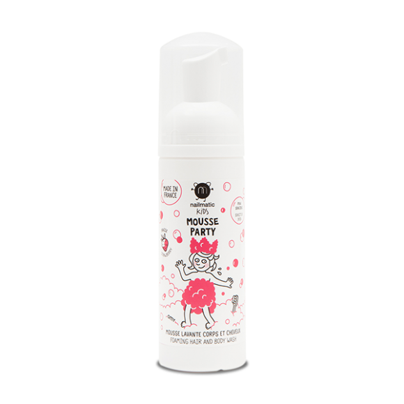 Παιδικό αφρόλουτρο Nailmatic Mousse party φράουλα στο Bebe Maison