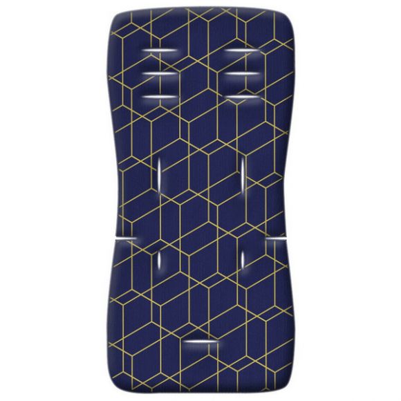 Στρωματάκι καροτσιού Grecostrom Memory Foam Honey Comb μπλε στο Bebe Maison