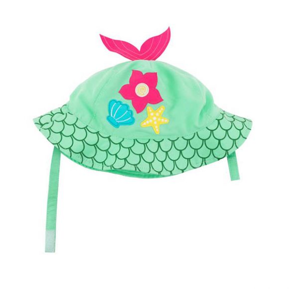 Αντηλιακό Καπέλο UPF50+ Zoocchini Γοργόνα στο Bebe Maison