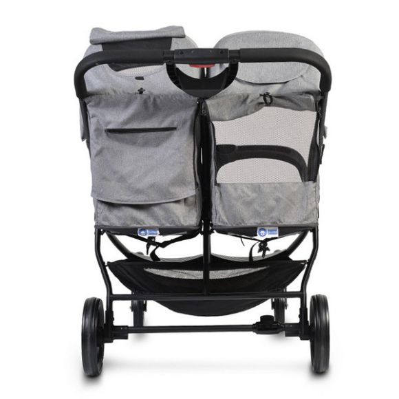 Βρεφικό καρότσι διδύμων Cangaroo Rome Grey στο Bebe Maison