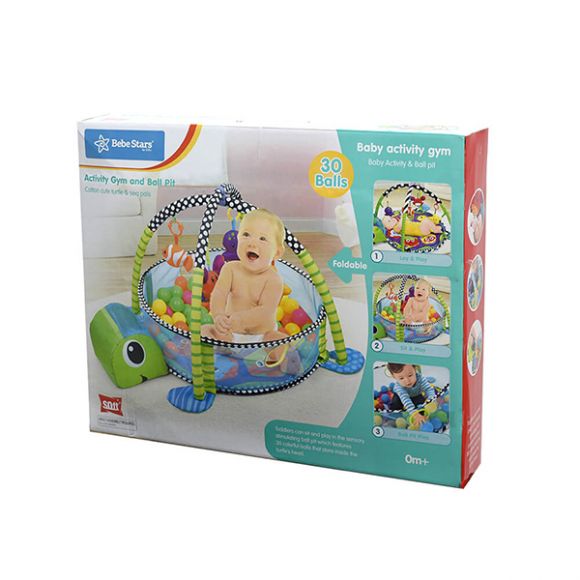 Educational Gym - Bebe Stars Turtle Activity Party στο Bebe Maison