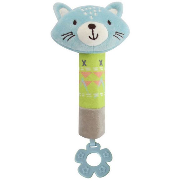 Κουδουνίστρα πίεσης Kikka Boo Cat squeaker toy στο Bebe Maison