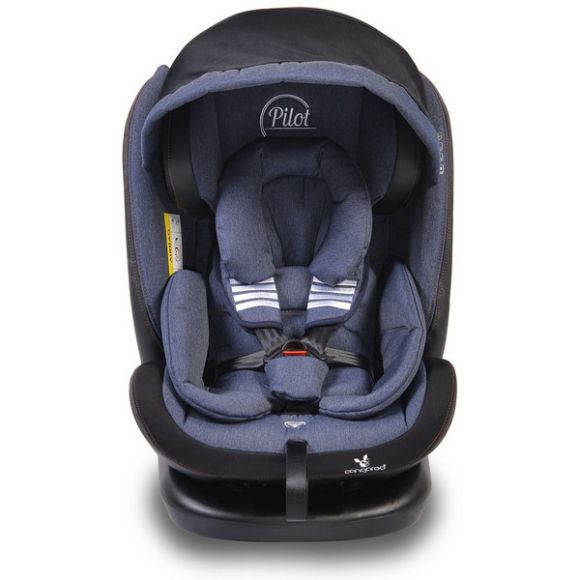 Κάθισμα αυτοκινήτου Cangaroo 0-36kg isofix 360° Pilot  Denim στο Bebe Maison