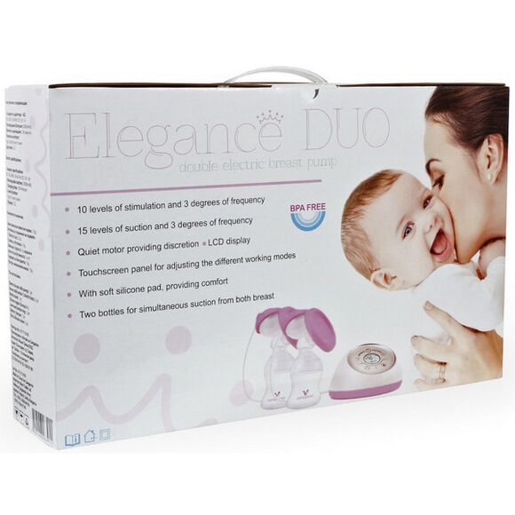 Electric double breast pump Cangaroo Elegance Duo στο Bebe Maison