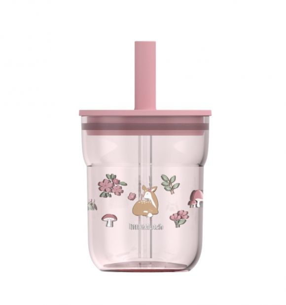 Παιδικό ποτήρι με καλαμάκι Little Dutch Mio 250 ml - Fairy Garden στο Bebe Maison
