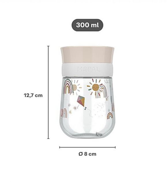 Εκπαιδευτικό ποτηράκι περιμετρικό Little Dutch Mio 300 ml - Little Farm στο Bebe Maison