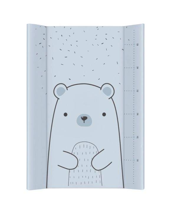 Hard PVC changing pad 80х50cm Bear with me Blue στο Bebe Maison