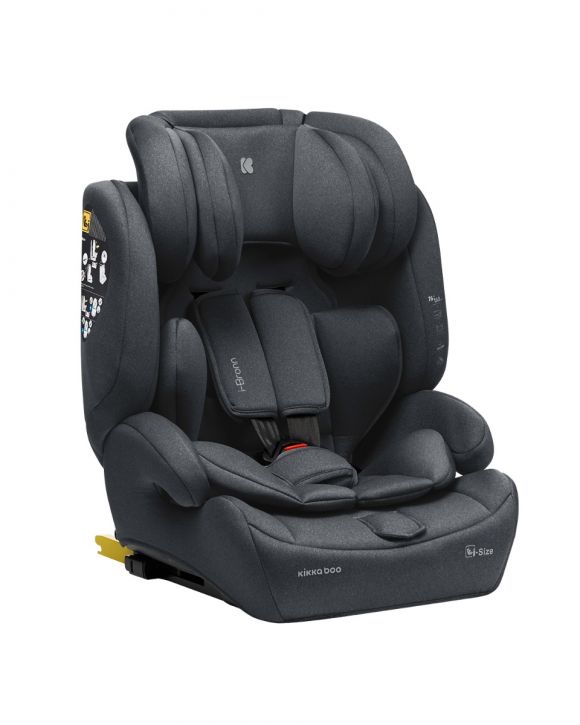 Κάθισμα αυτοκίνητου Kikka Boo i-SIZE 76-150 cm i-Bronn Grey στο Bebe Maison