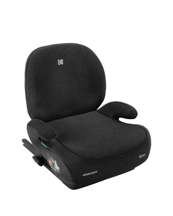 Παιδικό κάθισμα αυτοκινήτου Kikkaboo booster i-Boost i-SIZE Black 125-150 cm στο Bebe Maison
